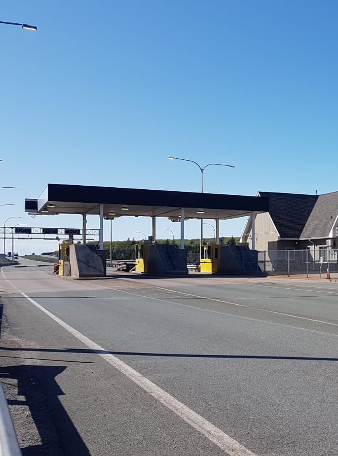 Cobequid Pass at night